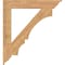Ekena Millwork Balboa Traditional Smooth Bracket, Western Red Cedar, 5 1/2"W x 40"D x 44"H BKT06X40X44BOA01SWR - alternate 4